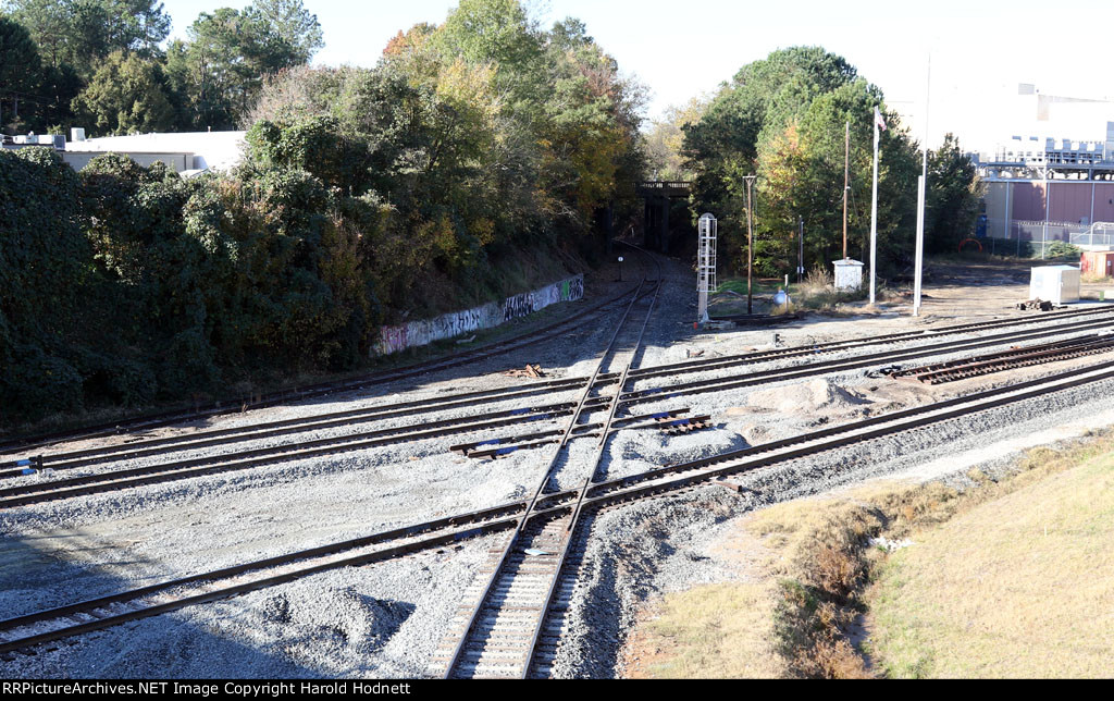 The current view across Boylan Jct for the orginal NS line